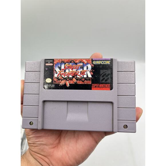 Street Fighter II: Turbo (Nintendo SNES 1993) - Picture 3 of 7